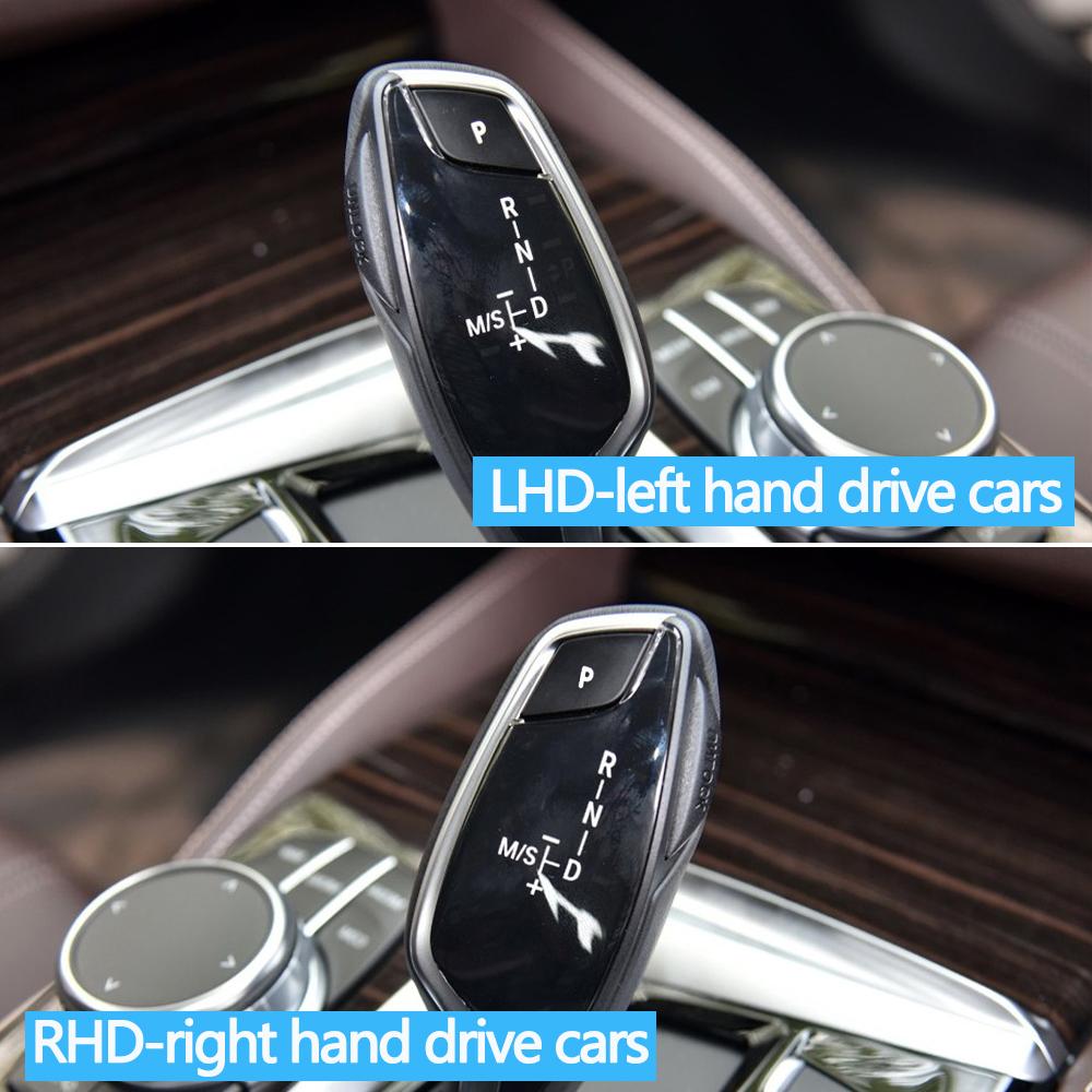LHD RHD Car Gear Shifter Lever Auto Parking P Button Cap For BMW 5 6GT 7 X3 X4 Series G30 G31 G32 G11 G12 G01 G02