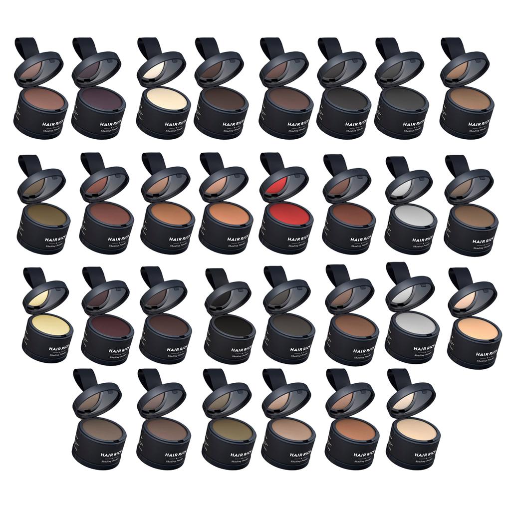 1 шт. водостойкая пудра для затенения линии роста волос, средство для макияжа лба для женщин и девушек, повседневный водостойкий, устойчивый к поту, естественный вид