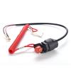 12V Outboard Boat Motor Emergency Kill Stop Switch W/ Safety Tether Lanyard Cord
