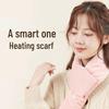 Rechargeable Heated Neck Warmer Scarf