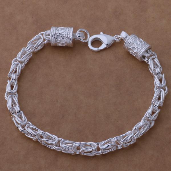 925 Silver Bracelet Heart High Quality Romance Chain For Woman Men Fashion Engagement Party Wedding Jewelry Gift