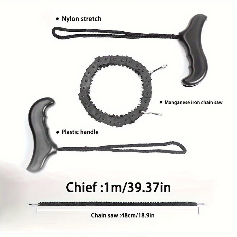 1 шт. Портативная проволочная пила для выживания, карманная ручная пила для кемпинга, походов и экстренных случаев