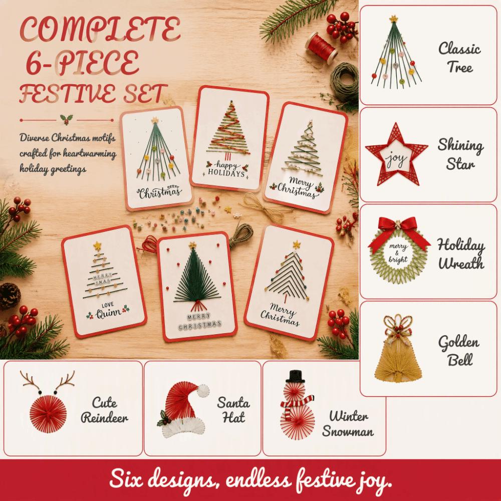 Various Decorative Elements DIY Card Making Kit Holiday Handcrafts Kit Parent Child Interaction