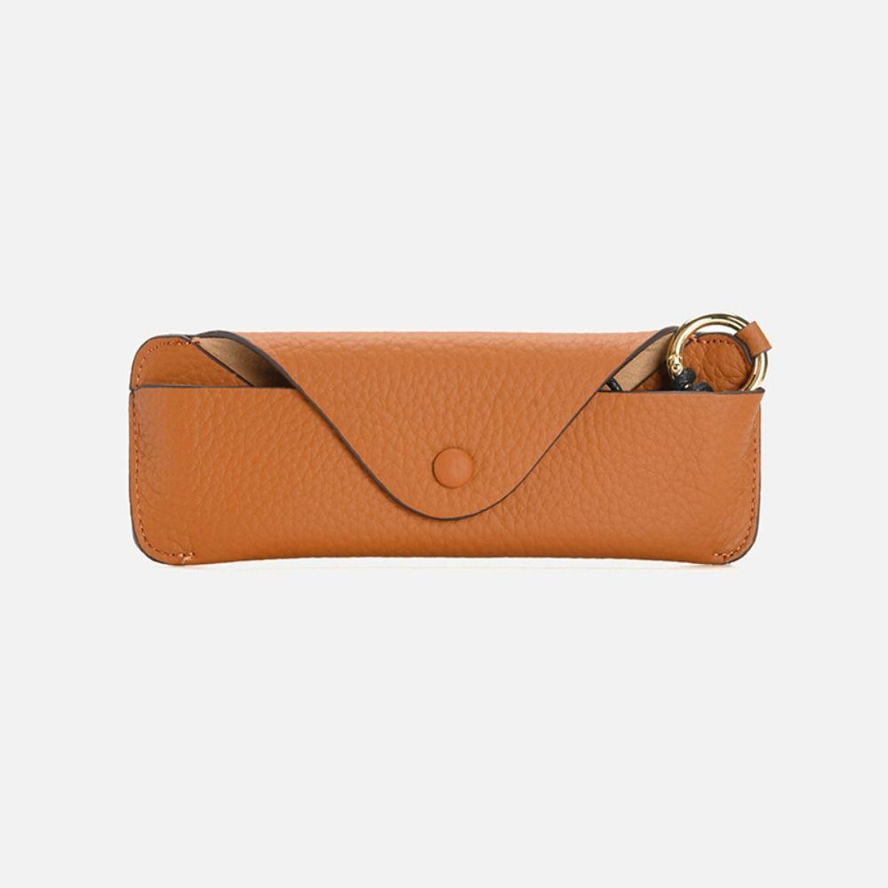 Коробка для хранения очков ручной работы Ретро Футляр для очков Футляр для очков из натуральной кожи Студент