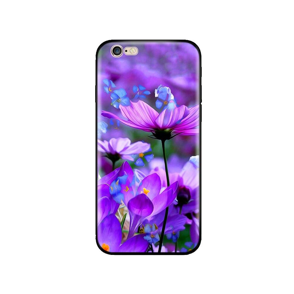 Для iphone 5S 5 s se 2016 4,0 "чехол силиконовый мягкий чехол для телефона на Apple iPhone 6s 6 s plus Funda Coque Shell бампер черный чехол из ТПУ