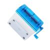 Portable Shredder Document Crusher Easy To Install and Manual Shredder ABS Hand Shredder Paper Efficient, Blue