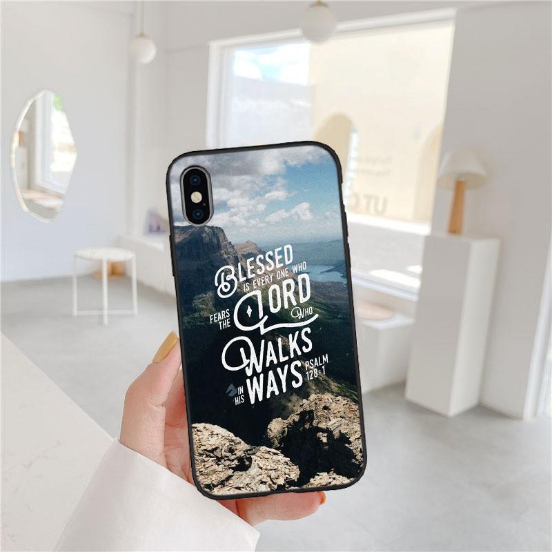 Чехол для телефона Иисус Христос Библейский стих для OPPO A40 A60 A80 A15 A16 A16K A12 A17 A17K A54 A54S A53 A53S A55 A56 A57 A98 F23