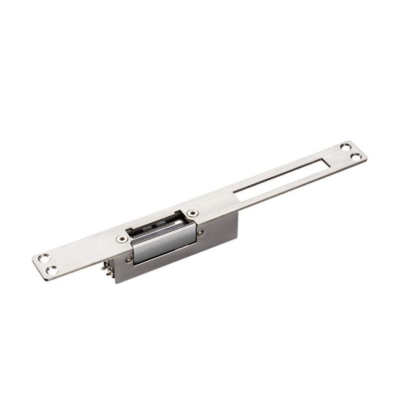 12V CE Electric Strike Lock Narrow European Long Panel Fail Safe Fail Secure Door Lock for Office Glass Wood Doors OEM