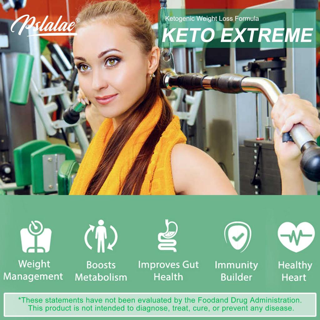 Complex ketogenic extract capsules, containing green tea extract and Garcinia Cambogia extract, suitable for both men and women.