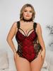 Plus Size Lingerie One-Piece Sexy Lace Sexy Lingerie