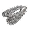 Angel Wing Brooch Pin Delicate Elegant Multilayer Plating Process Crystal Brooch for Blouse Jacket Coat Scarf Shawl