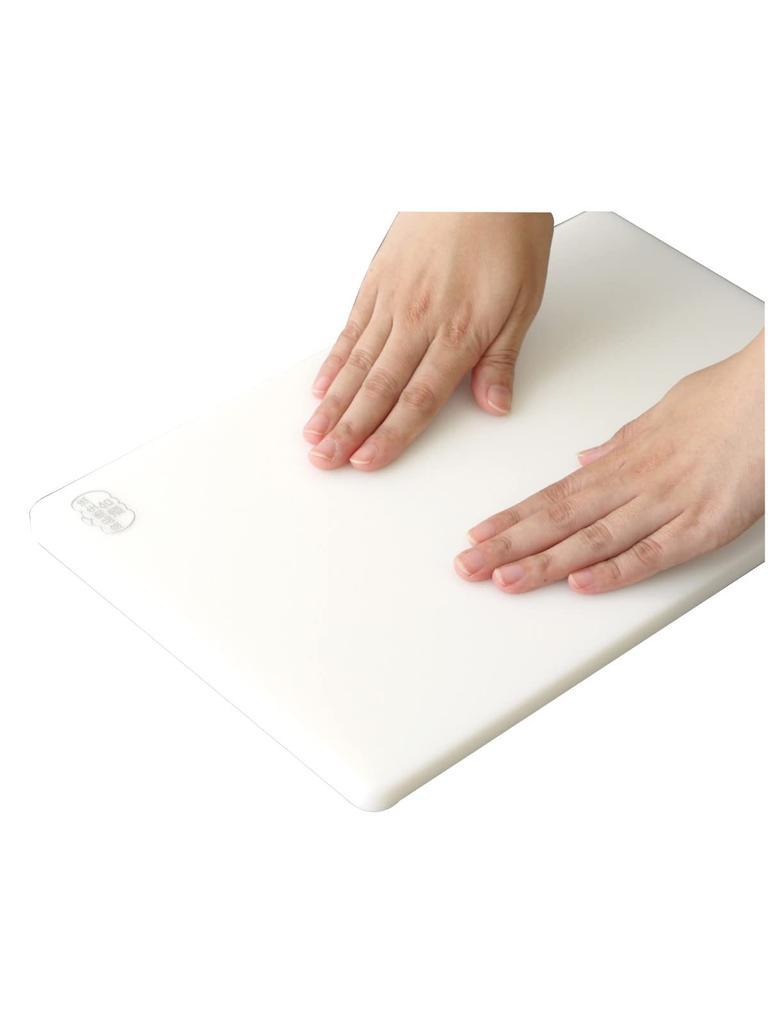 Эластомерная мягкая антибактериальная разделочная доска Sanyo Kasei, белая (большой) EKW-L