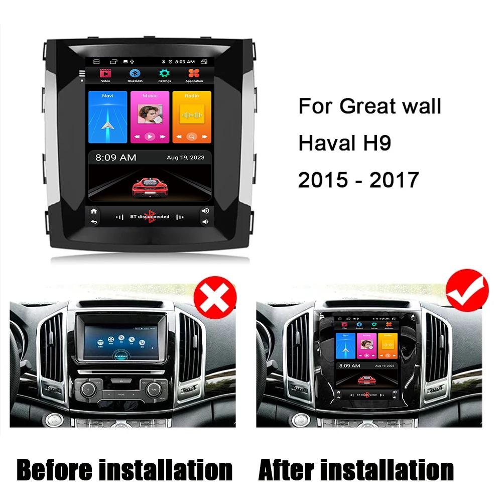 Для Great wall Haval H9 2015 - 2017 9,7 '' Android Мультимедиа Видео Плеер Авто Carplay Автомобильное Радио Навигация 4G WIFI IPS GPS