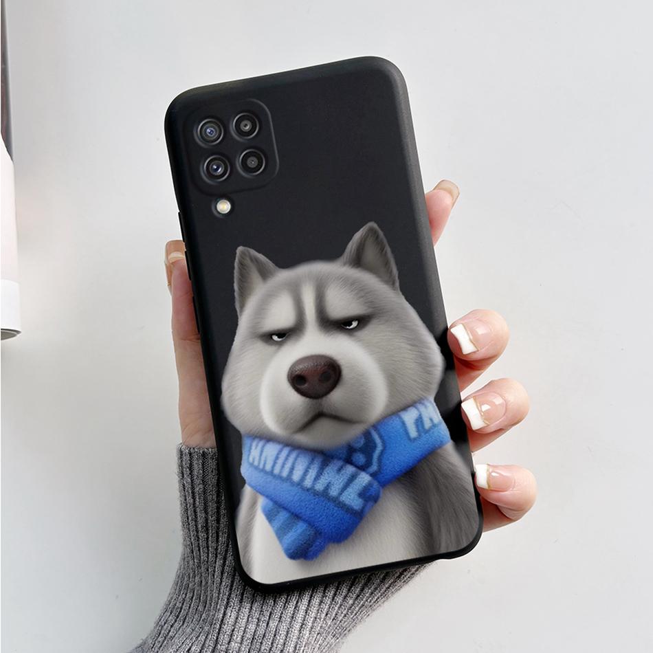 Чехол для Samsung M32 Милый Астронавт Расписной Мягкий Бампер Funda Силиконовая Задняя Крышка для Чехла Телефона Samsung Galaxy M32 M 32 SM-M325F