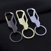 Men's Fashion Concise Zinc Alloy Keychain Key Chain Creative Car Key Ring Keyring