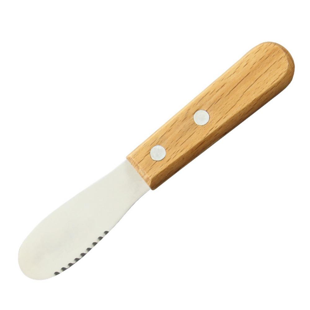 with Jagged Butter Knife Mini Size Butter Spatula Tableware Jam Spreader Sandwich Cream