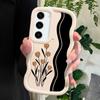 Tulips Pattern Soft Phone Cover for Samsung Galaxy A52 A73 A12 A11 S24 Ultra 5G S23 S22 S21 S20 FE Wave Edge Shockproof Protective Rubber Case