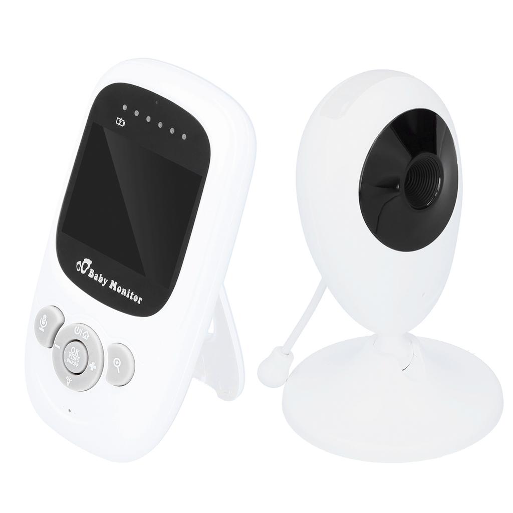 2.4G Wireless Baby Monitor Camera Infrared Night Vision 2-Way Audio Temperature Alarm