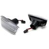 Clear Sequential Full LED Amber Side Marker Lights For 13-19 Buick/Opel Cascada