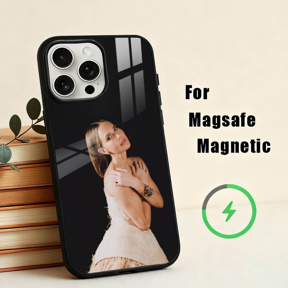 Чехол для телефона с изображением актрисы A-Arielle K-Kebbel Для iPhone17,16,15,14,13,12,11 Plus, С чехлом для магнитной беспроводной зарядки