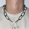 Модное ожерелье с 17 застежками Простое ожерелье Профессиональное ожерелье Подходит для молодых женщин для повседневного и официального случая