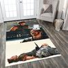 Gladiator's Final Stand rug for living rooms, bedrooms, home décor, and as gifts.