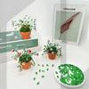 Креативный подарок DIY набор для рукоделия из бусин с горшками, инструментами, наборы для создания растений из бусин Для взрослых, подростков
