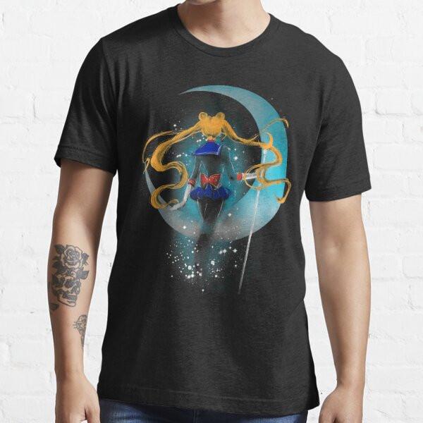 Pretty Guardians Of The Universes Essential Tees Black Size S to 5XL USA