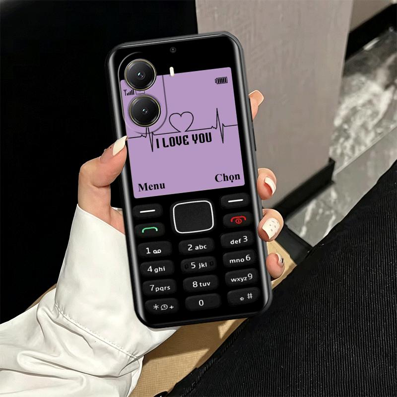 Забавный ретро-телефон Мягкий чехол для телефона для Xiaomi Poco X5 X6 X7 X8 Pro Max X3 F7 F8 Ultra M8 M7 M6 M5 Redmi 15 15C 14C 13C 12C X4