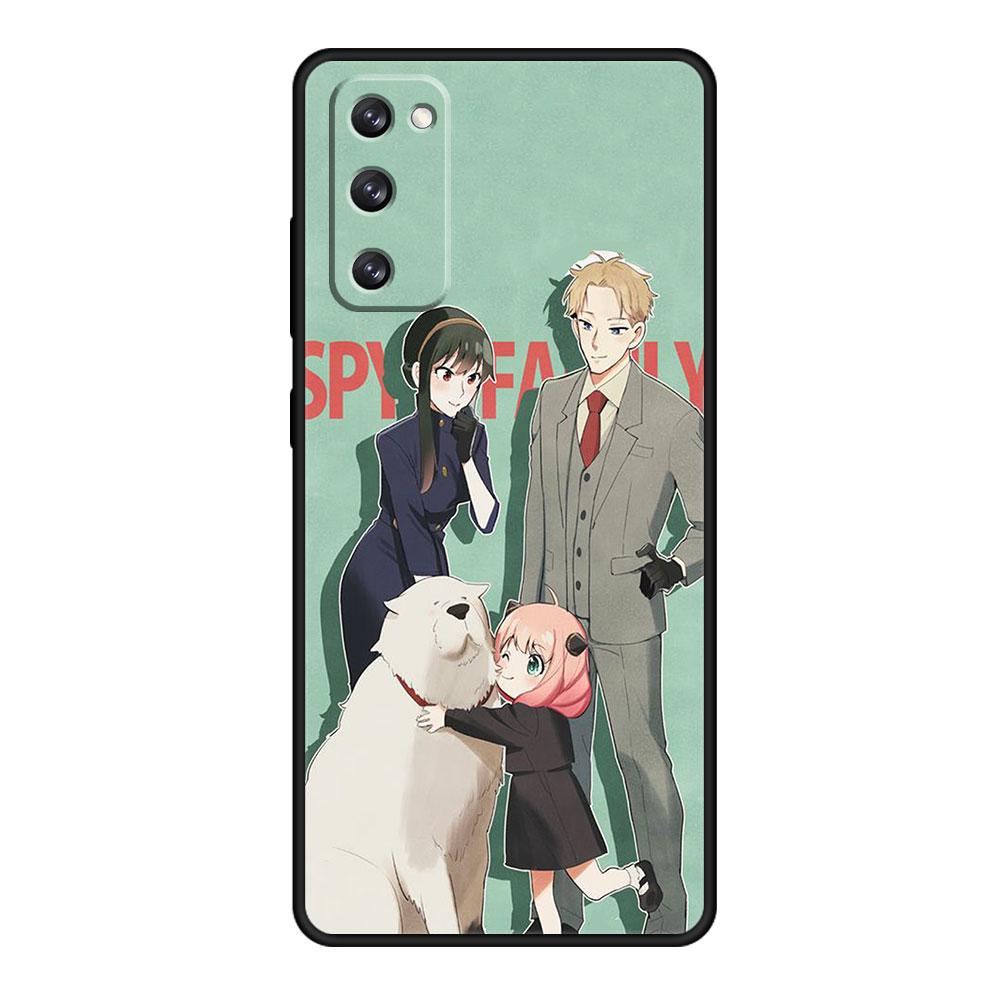 Чехол для телефона Spy×Family Twilight Yor Anya Smile для Samsung Galaxy S21 Plus Note 20 10 S9 S7 Edge S10 Lite S22 Ultra 5G S8 S10e
