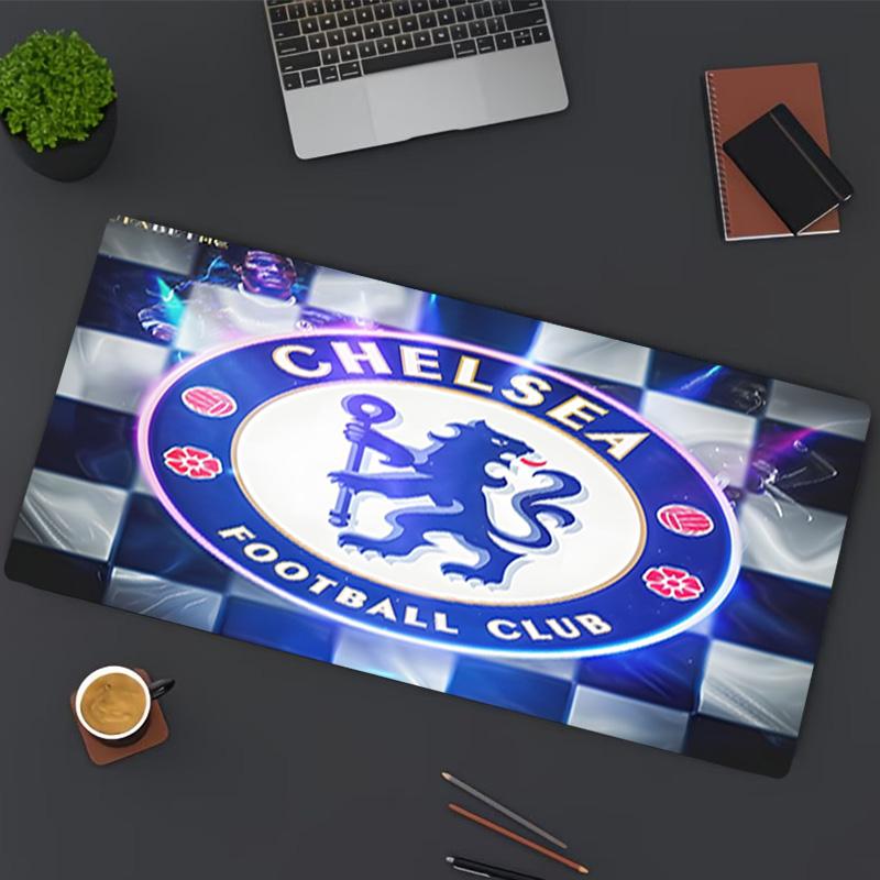 football club F.C Print Mouse Pad, for Keyboard Pad Laptop PC Mat for Office Home Use, Desk Decor, Perfect Birthday Gift for Gamers