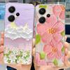For Xiaomi Redmi Note 13 Pro Plus Pro+ Case Transparent New Fashion Pattern Soft TPU Etui For Xiaomi Redmi Note 13 4G 5G Bumper