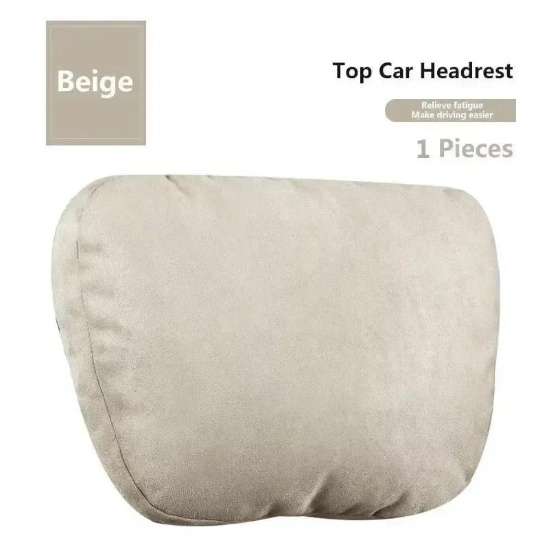 NEW Top Quality Car Headrest Neck Support Seat For Maybach Design S Class Soft Universal Adjustable Car Neck Pillow Waist pillow gdo2