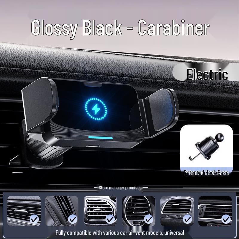 Universal Electric Car Phone Holder with Air Vent Clamp
