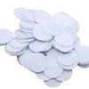 1mm Thick Black & White Non-Woven Round Gaskets for DIY Jewelry & Hair Accessories, 1.0-10cm
