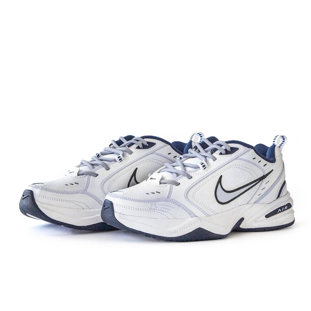 Nike Air Monarch 4 Устойчивые к скольжению Устойчивые к истиранию Устойчивые к скольжению Устойчивые к истиранию Низкие Кроссовки на массивной подошве Унисекс 415445-102(Команда189-)