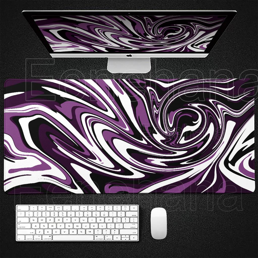 Xxl HD Strata Liquid Art Mouse Pad Computer Laptop Anime Keyboard MouseMat Large Colorful Desktop Expansion Pad Gamer Decoracion