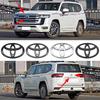 Логотипы Toyota для передней и задней части, наклейки с логотипами для Toyota RAV4 Camry Corolla Ralink Yaris Ruizhi Highlander, наклейки с логотипом на багажник
