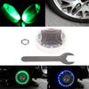 15 Mode Solar Energy Automatic Flash Led Car Wheel Tyre Valve Cap Light Lamp
