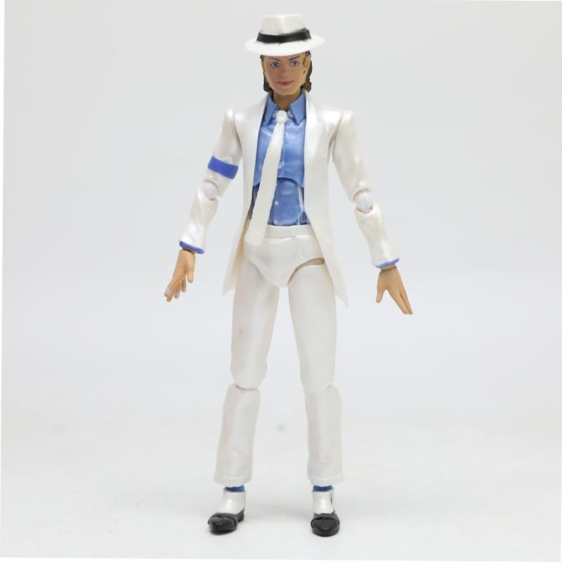 16 см Майкл Джексон Smooth Criminal Лунная походка Серия BJD Артикулированная фигурка Модель Игрушка Декор Подарок