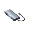 Station d'accueil LEOTEC 11-1 1USB-C PD100 3USB3 0 1USB-C 1 HDMI 1VGA 1TJSD MCSD