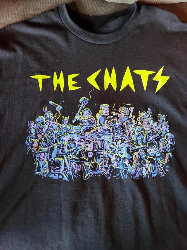 The Chats Band Black Color Heavy Cotton All Size To 4XL Shirt NI395 Unisex T-Shirt