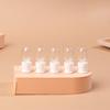 5Pcs 2/3/5/10Ml Mini Refillable Bottle Transparent With Cap Empty Sample Vial Powder Solid Storage Essential Oil Bottle