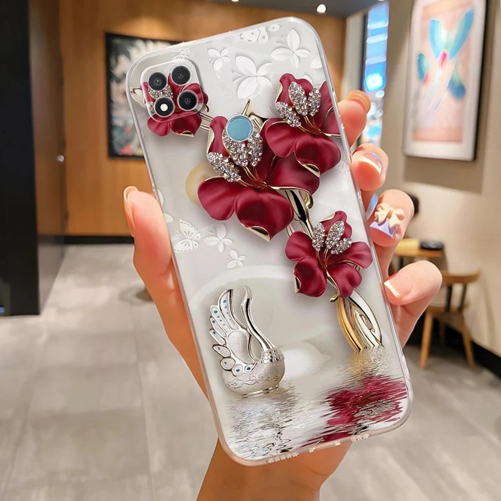 Ударопрочный чехол для Redmi 9C Чехол Животные Расписанный Мягкий Силиконовый Чехол Для Xiaomi Redmi 9c Чехол redmi9C Чехлы для Redmi 9C NFC
