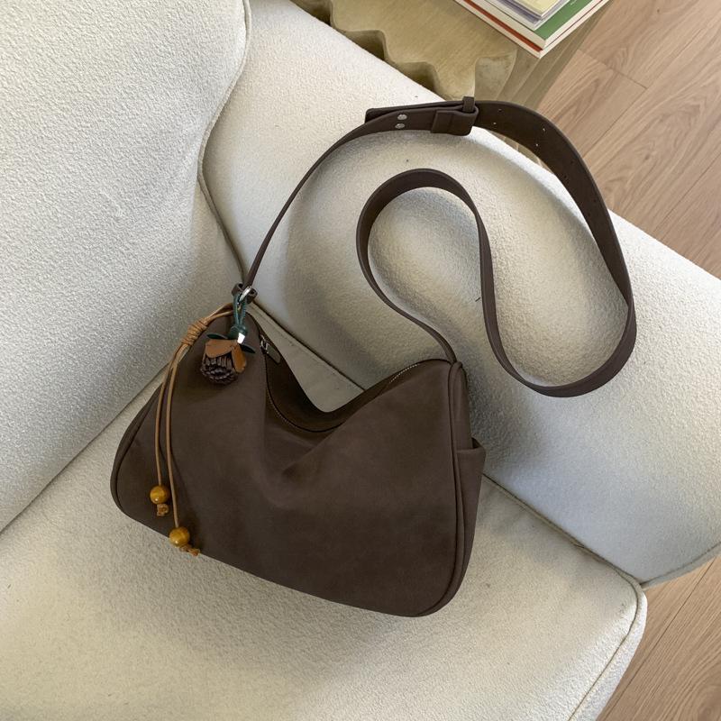 Ретро и простая сумка-пельмень под мышкой для поездок на работу, одноплечная ручная сумка кроссбоди