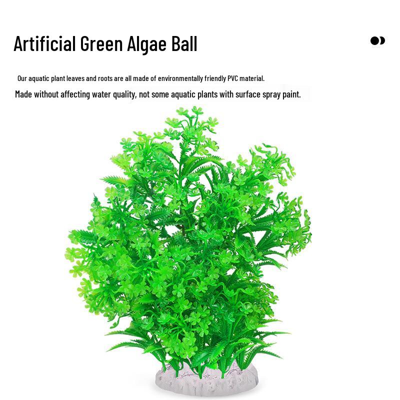 Fish Tank Simulation: Aquatic Plant and Lotus Ornaments for Easy Aquarium Decorating