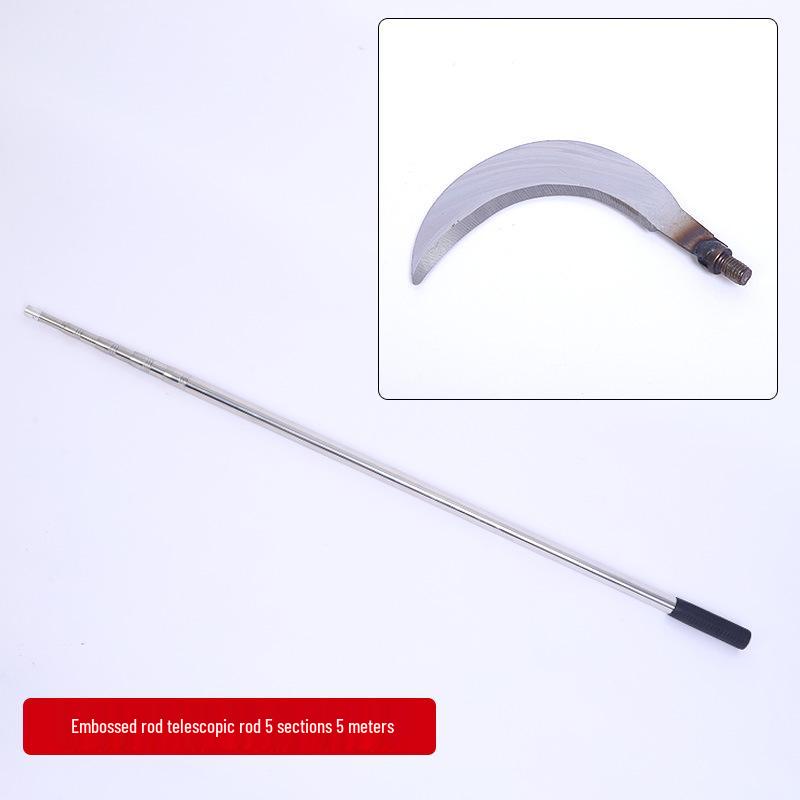 Universal Telescopic Fruit Picker: High-Altitude Tool for Picking Apples, Persimmons, Peaches, and Pears