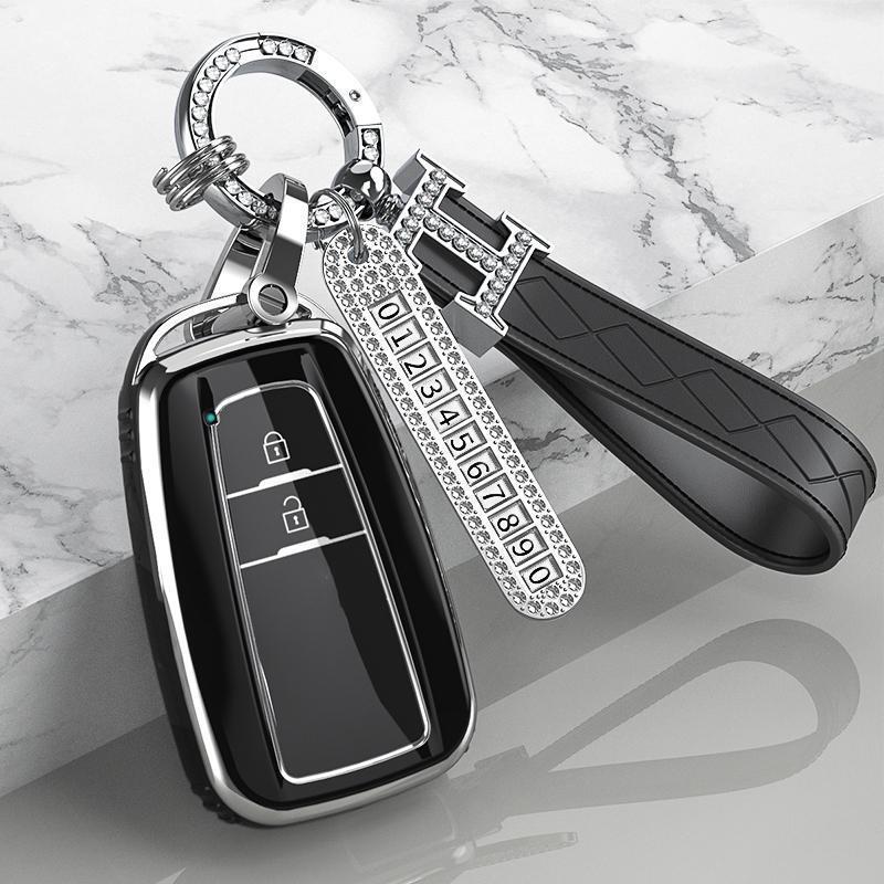 Чехол для ключей Toyota RAV4 2020-2025 - Модная сумка-кошелек на пряжке для мужчин и женщин