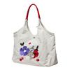 Tote Bag Eco Bag Large Capacity Large Embroidery Cute Cool Gray [Moomin] Women's RMPK-01 Rmpk-01-coolgray