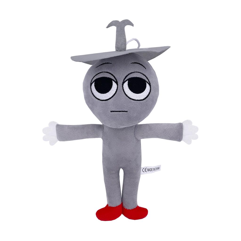 Плюшевые набивные куклы Sprunki Игровые игрушки Sprunki Incredibox Плюшевая кукла Мультяшный Sprunky Плюшевая мягкая игрушка-подушка Детские подарки на день рождения